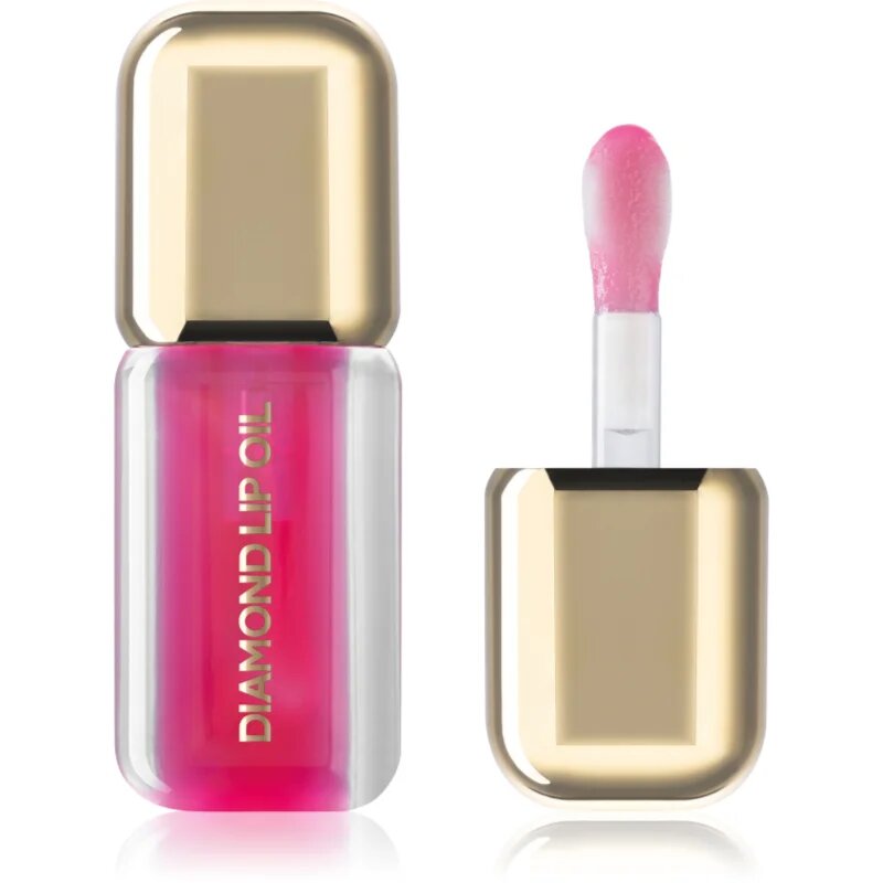 Diamond Lip Oil ulei nuanțator pentru buze cu efect de crestere culoare 05 Rose Flame 4 ml
