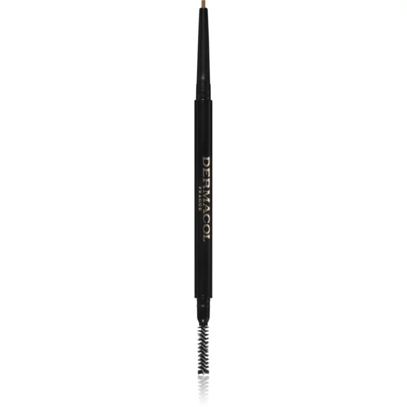 Dermacol Eyebrow Micro Styler creion pentru sprancene cu pensula culoare No.01 0.1 g