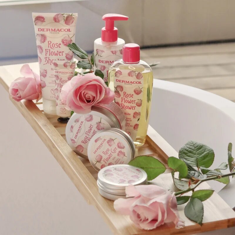 Dermacol Flower Care Rose cremă pentru duș 200 ml
