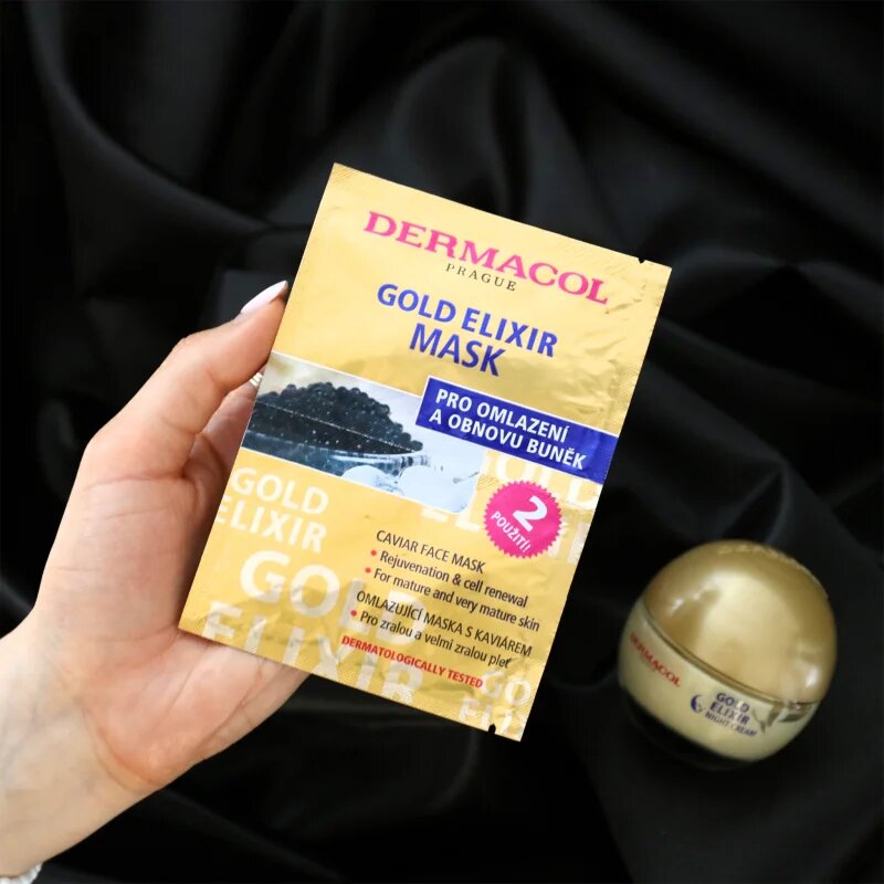 Dermacol Gold Elixir crema de zi anti-aging cu caviar 50 ml