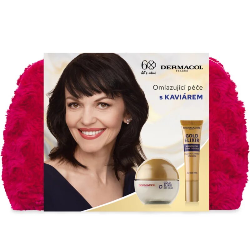 Dermacol Gold Elixir set cadou pentru intinerirea pielii