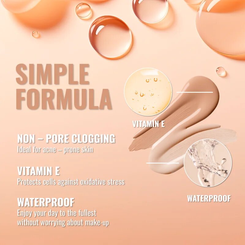 Dermacol Infinity fond de ten cu acoperire ridicată SPF 15 culoare 1.5 Ivory 20 g