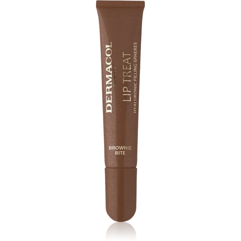 Dermacol Lip Treat lip gloss hidratant culoare 13 Brownie Bite 10 ml