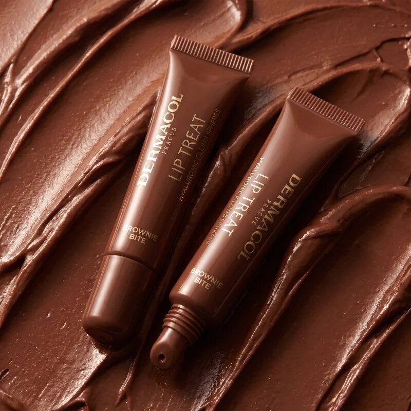 Dermacol Lip Treat lip gloss hidratant culoare 13 Brownie Bite 10 ml