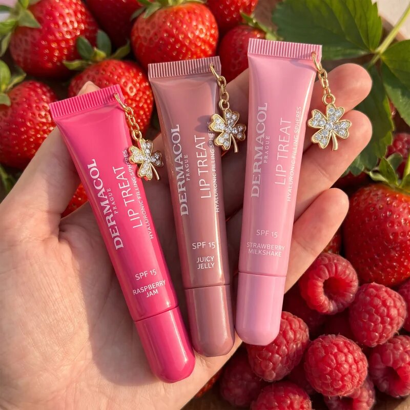 Dermacol Lip Treat lip gloss hidratant SPF 15 culoare 15 Juicy Jelly 10 ml