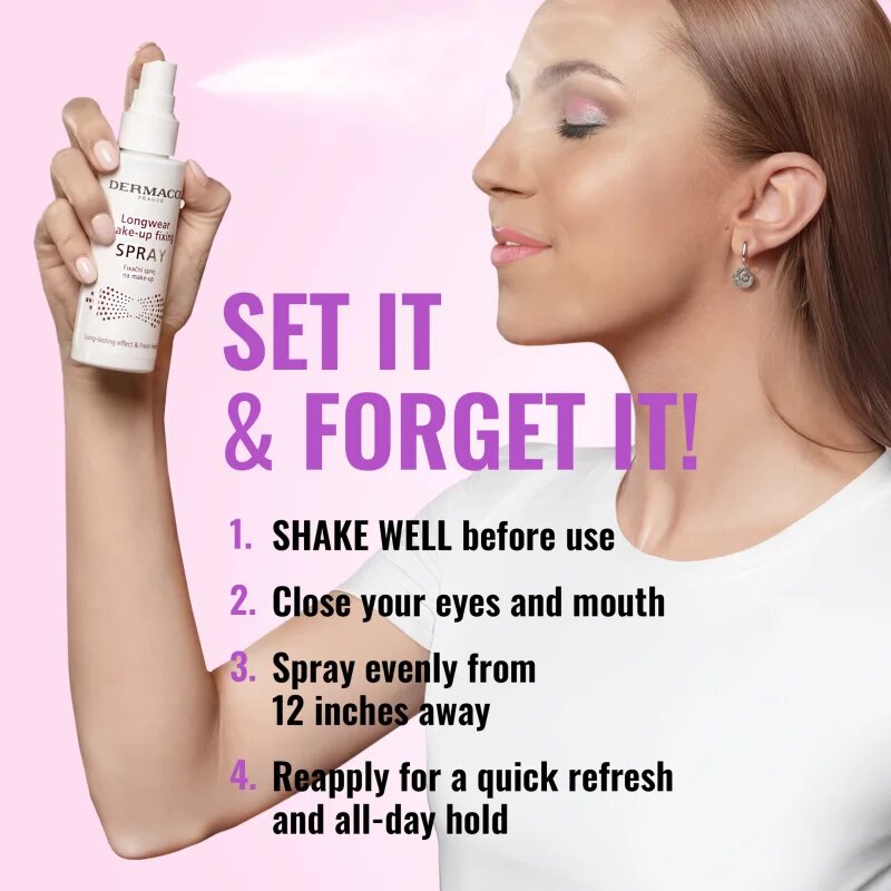 Dermacol Longwear Make-up Fixing Spray fixator make-up 100 ml