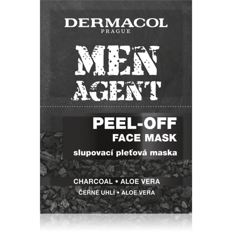 Dermacol Men Agent mască exfoliantă împotriva punctelor negre cu cărbune activ pentru barbati 15 ml