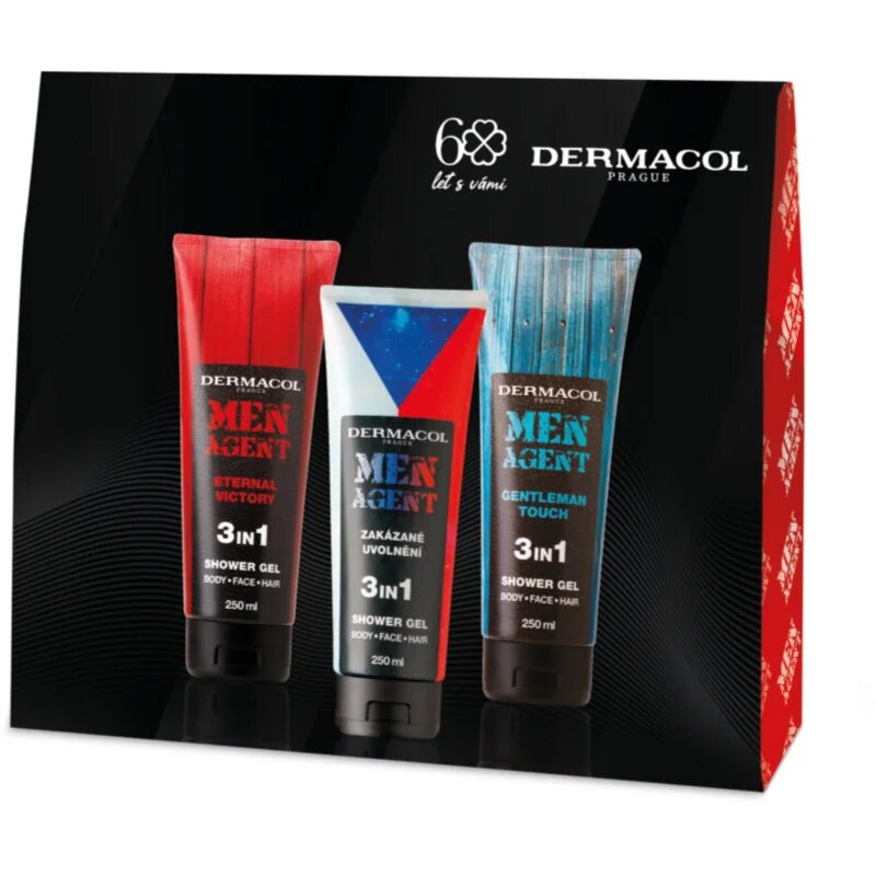 Dermacol Men Agent Mix set cadou in dus pentru bărbați