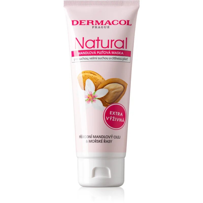 Dermacol Natural masca crema nutritiva pentru piele sensibila si foarte uscata 100 ml