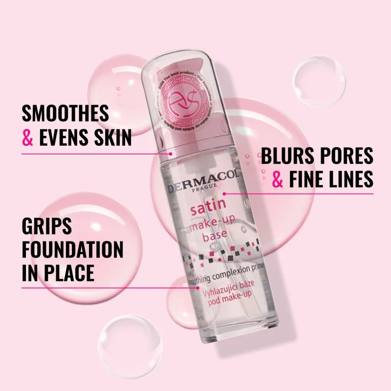 Dermacol Satin baza uniformizanta pentru machiaj 10 ml