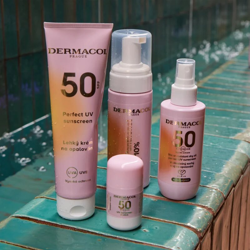 Dermacol Sun baton cu protectie solara rezistent la apa SPF 50 15 g