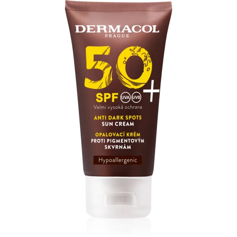 Dermacol Sun crema protectiva impotriva petelor pigmentare SPF 50+ 50 ml