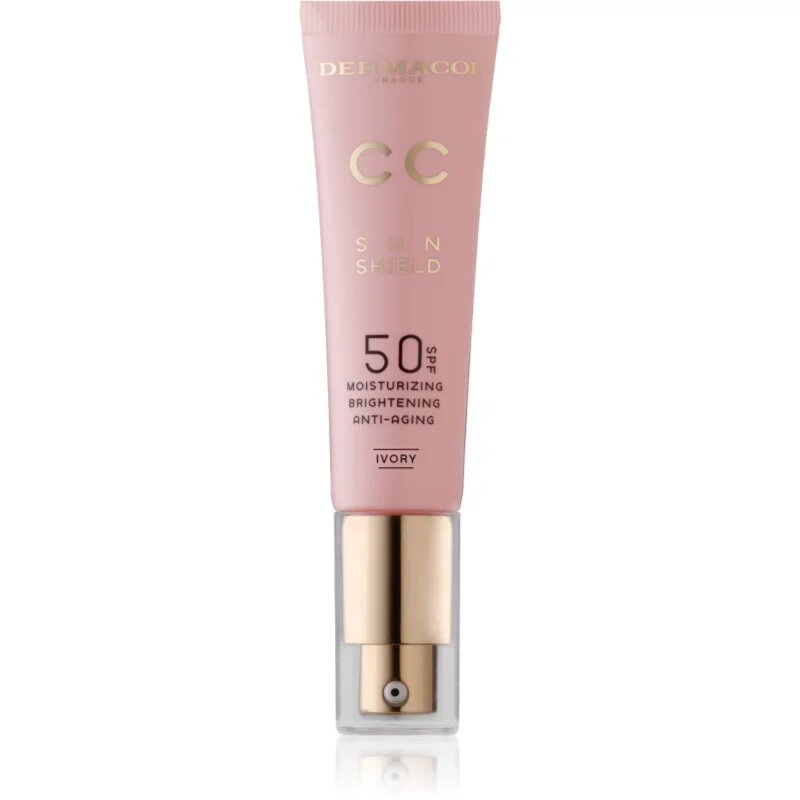 Dermacol Sun Shield crema CC SPF 50 culoare Ivory 30 ml