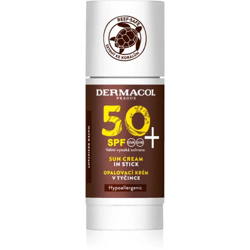 Dermacol Sun Water Resistant baton cu protectie solara SPF 50+ 24 g