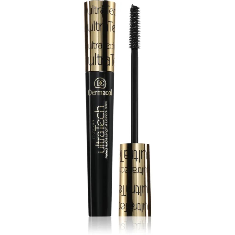 Dermacol UltraTech mascara pentru gene lungi și dese culoare Black 10 ml