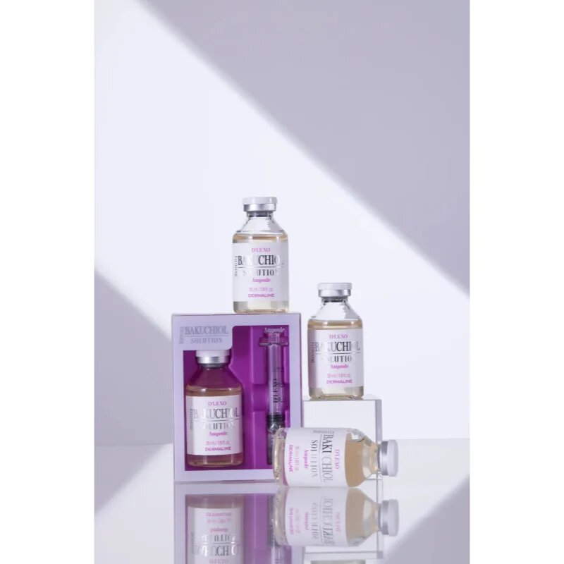 Dermaline D'LEXO Bakuchiol Firming Solution Ampoule ser cu efect de lifting 35 ml