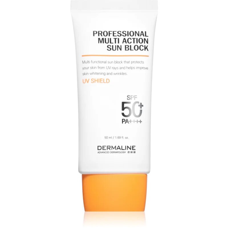Dermaline Sun Care Professional Multi Action Sunblock SPF 50+ crema de zi protectoare SPF 50+ 50 ml