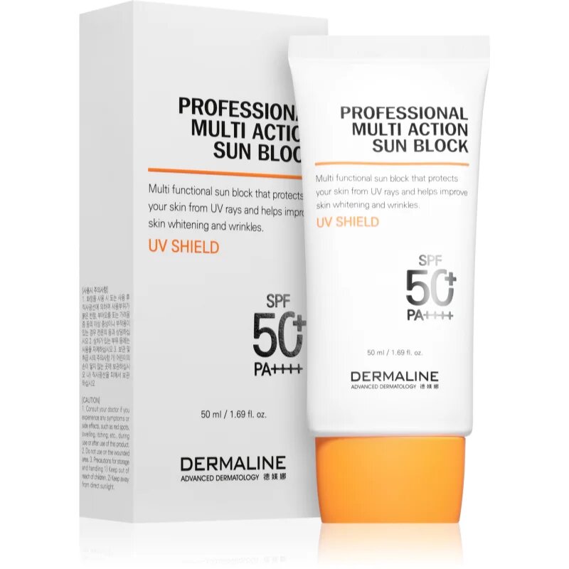 Dermaline Sun Care Professional Multi Action Sunblock SPF 50+ crema de zi protectoare SPF 50+ 50 ml