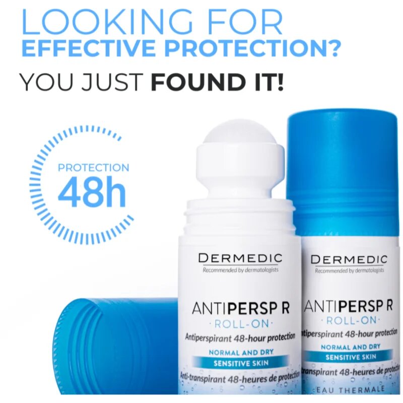 Dermedic Antipersp R antiperspirant roll-on 48 de ore 60 g