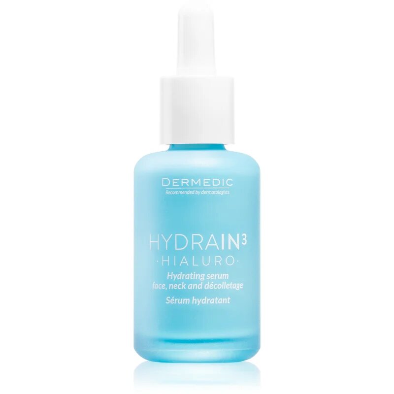 Dermedic Hydrain3 Hialuro ser facial hidratant uscata si foarte uscata 30 ml