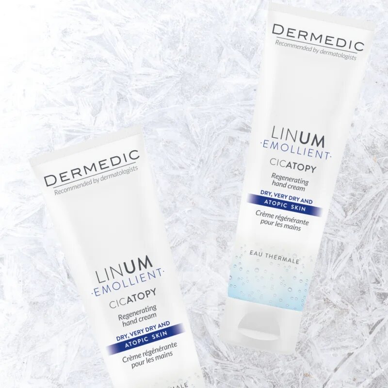 Dermedic Linum Emolient CICATOPY Cremă de mâini regeneratoare 75 ml