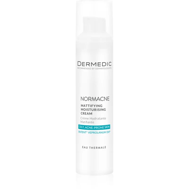 Dermedic Normacne Preventi crema hidratanta matifianta pentru ten gras și mixt 40 ml