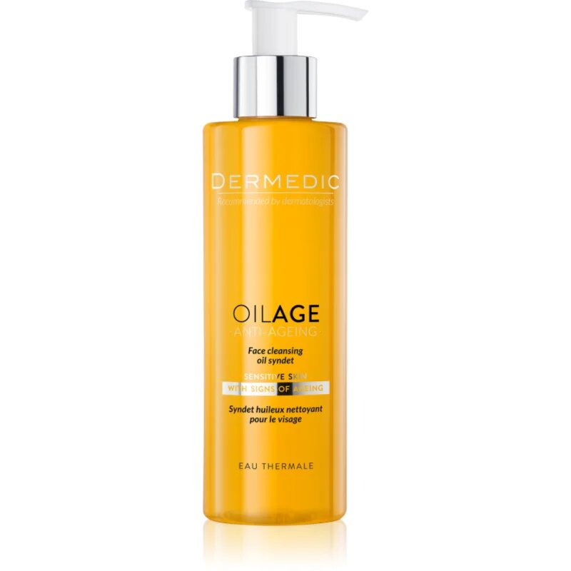 Dermedic Oilage Anti-Ageing ulei pentru spălarea feței cu detergent sintetic 200 ml