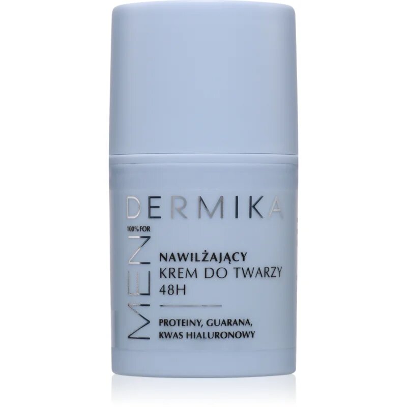 Dermika 100% for Men 48H crema de fata hidratanta pentru barbati 50 ml