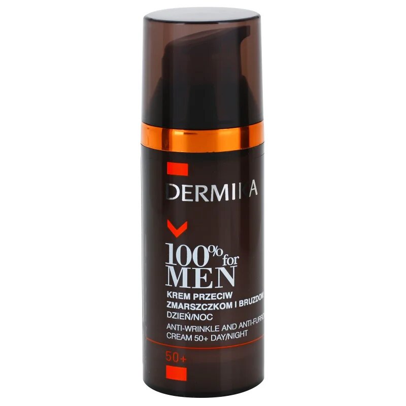 Dermika 100% for Men Crema impotriva ridurilor profunde. 50+ 50 ml