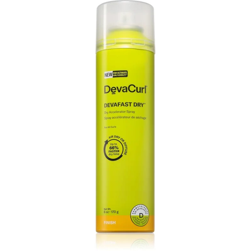 DevaCurl DevaFast Dry™ spray pentru păr pro urychlující schnutí 170 g