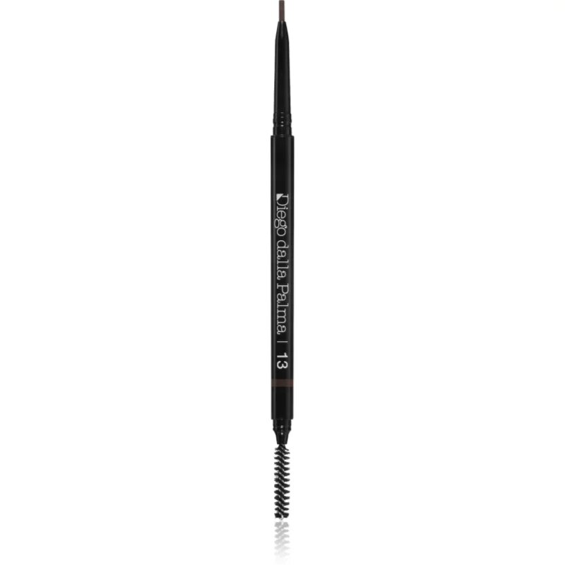 Diego dalla Palma High Precision Brow creion sprâncene precise rezistent la apa culoare 13 Charcoal Brown 009 g