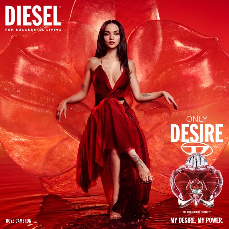 Diesel Only Desire Metallic Vanilla Eau de Parfum pentru femei 50 ml