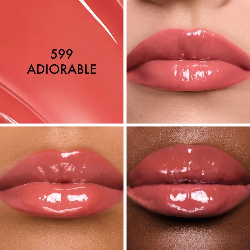 DIOR Addict Glass Lipstick Refill ruj hidratant pentru o stralucire puternica culoare 599 Aable 2.7 g
