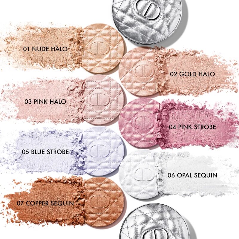 DIOR Forever Glow Luminizer iluminator cu acid hialuronic culoare 04 Pink Strobe 6 g