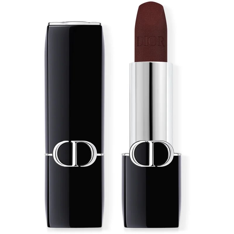 DIOR Rouge Balm Balsam de buze hidratant reincarcabil culoare 001 midnight 3.2 g