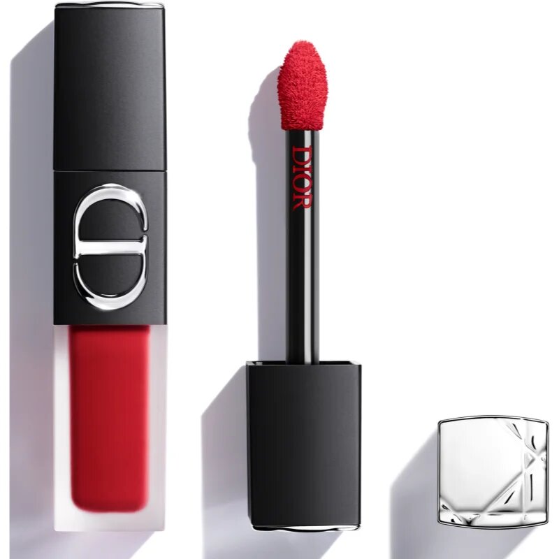 DIOR Rouge On Stage Ink Blur Matte Ruj de lungă durată - 24h rezistență la transfer - Finisaj mat culoare 999 6 ml
