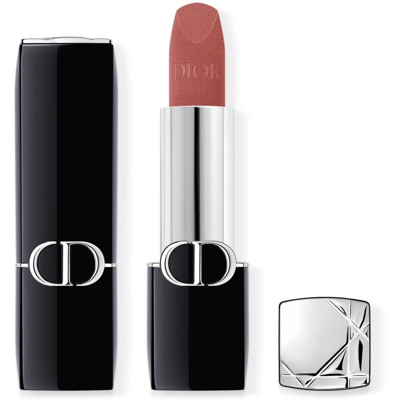 DIOR Rouge ruj cu persistenta indelungata reincarcabil culoare 360 Souffle de Rose Velvet 3.5 g