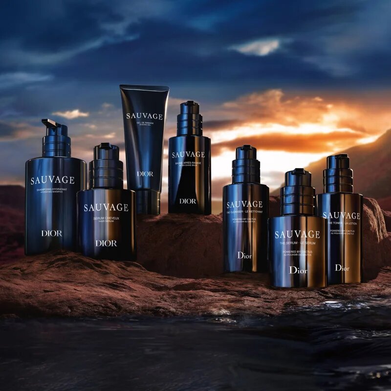 DIOR Sauvage gel pentru bărbierit pentru bărbați 125 ml