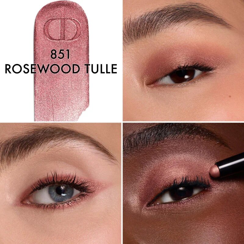 DIOR show Flash Stick creion pentru ochi impermeabil culoare 851 Rosewood Tulle 1.6 g