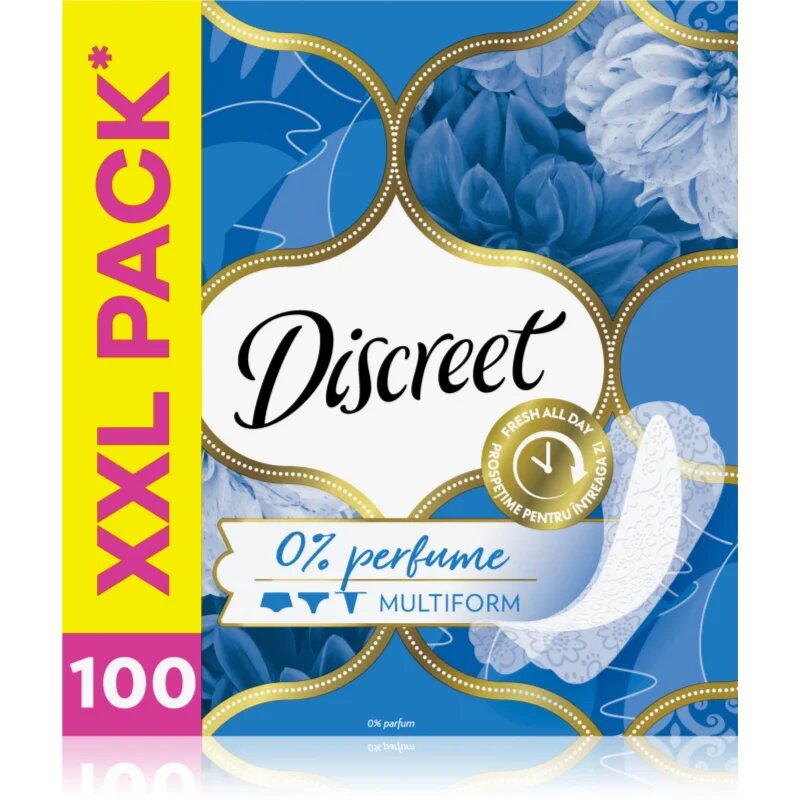 Discreet Multiform 0 % Perfume absorbante 100 buc