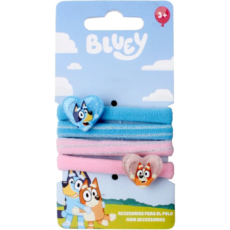 Bluey Hair Accessories Elastice pentru par pentru copii 4 buc