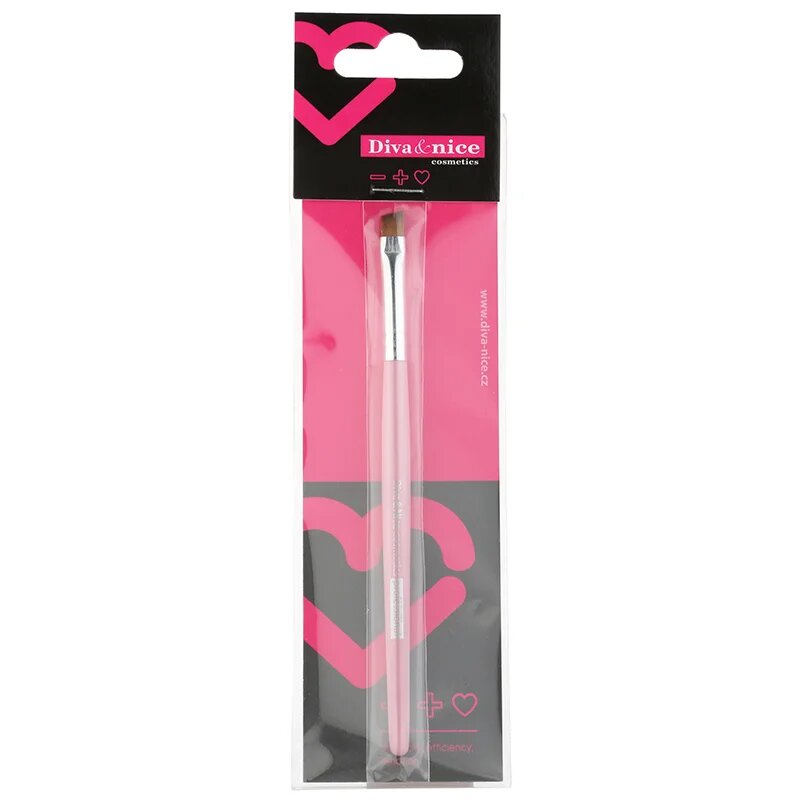 Diva & Nice Cosmetics Accessories Brush pensula pentru aplicarea fardului de ochi MAX 491/4 1 buc