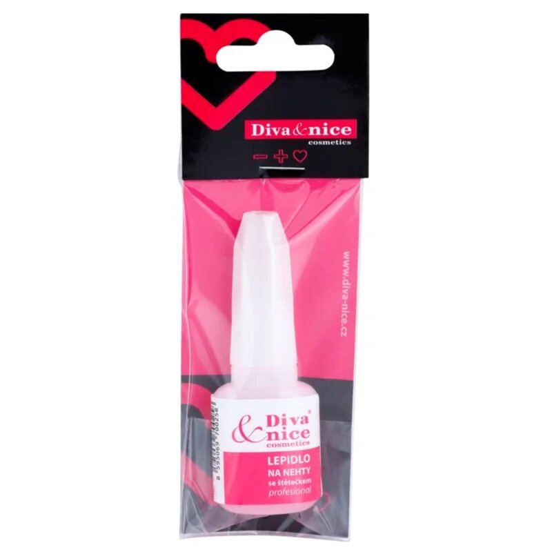 Diva & Nice Cosmetics Accessories Nails adeziv pentru unghii cu pensula 7 g