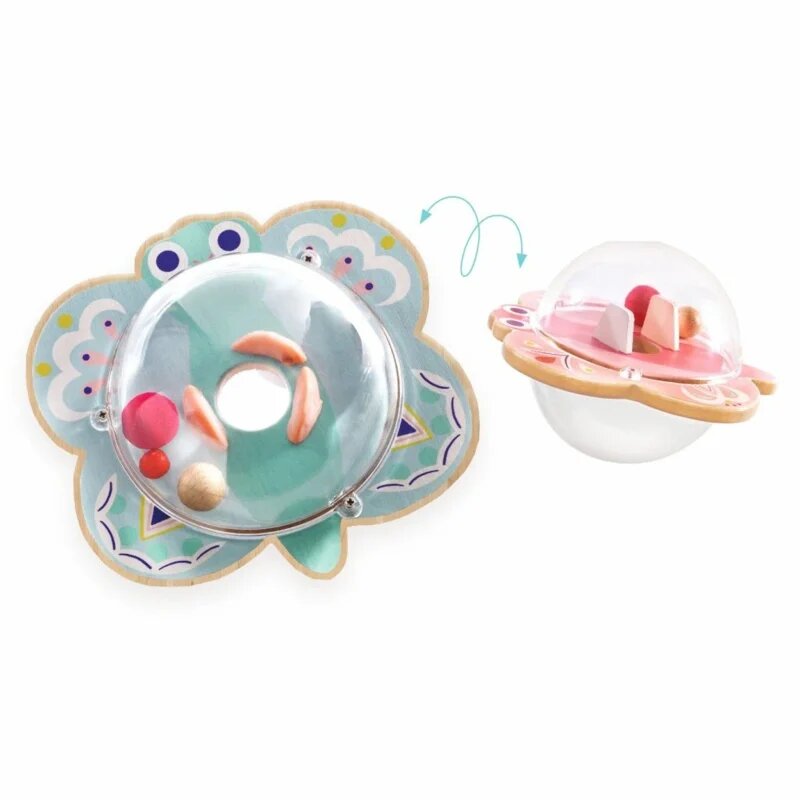 DJECO Rattle Babywizi jucărie zornăitoare 18m+ 1 buc