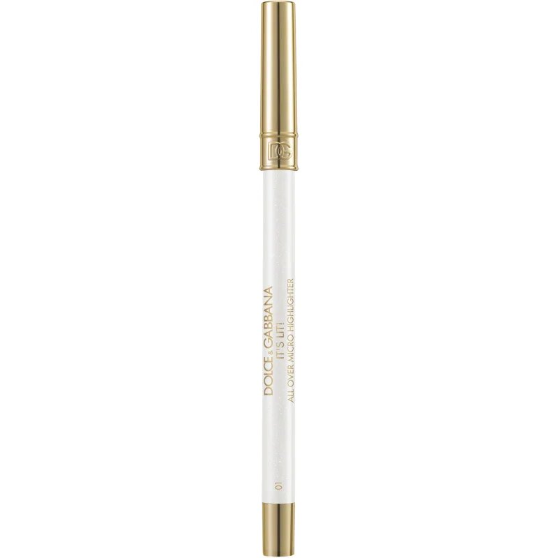Dolce&Gabbana Bold It's Lit! iluminator solid cremos in creion culoare 01 North Star - Shimmering Platinum 0.35 g