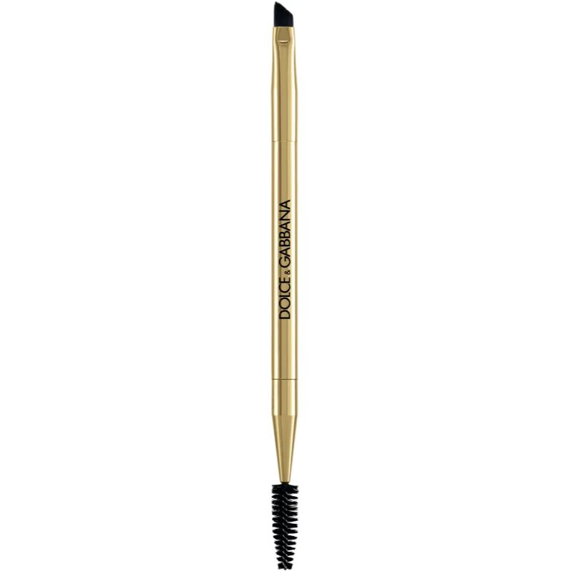 Dolce&Gabbana Brow & Liner Beauty Brush perie de sprâncene cu două capete 1 buc