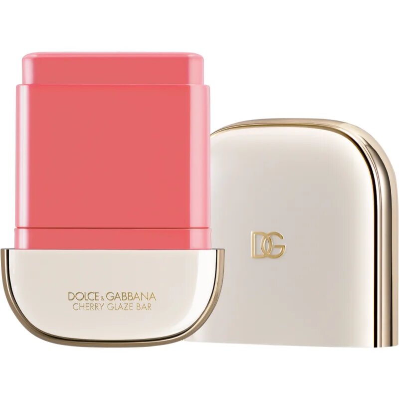 Dolce&Gabbana Cherry Glaze Bar fard de obraz solid cremos stick culoare 01 Demure Rose - Soft Rose 11 g