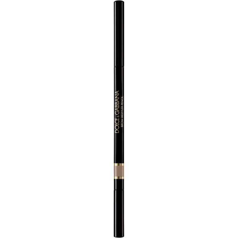 Dolce&Gabbana Classic Brow Restyler Pencil creion pentru sprancene cu pensula culoare 01 Honey Blonde - Neutral Ash Beige 0.09 g