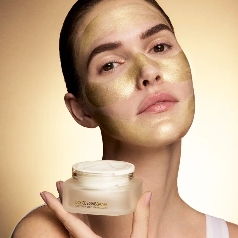 Dolce&Gabbana Ever-Youth Gold Peptides Mask mască facială de netezire 50 ml