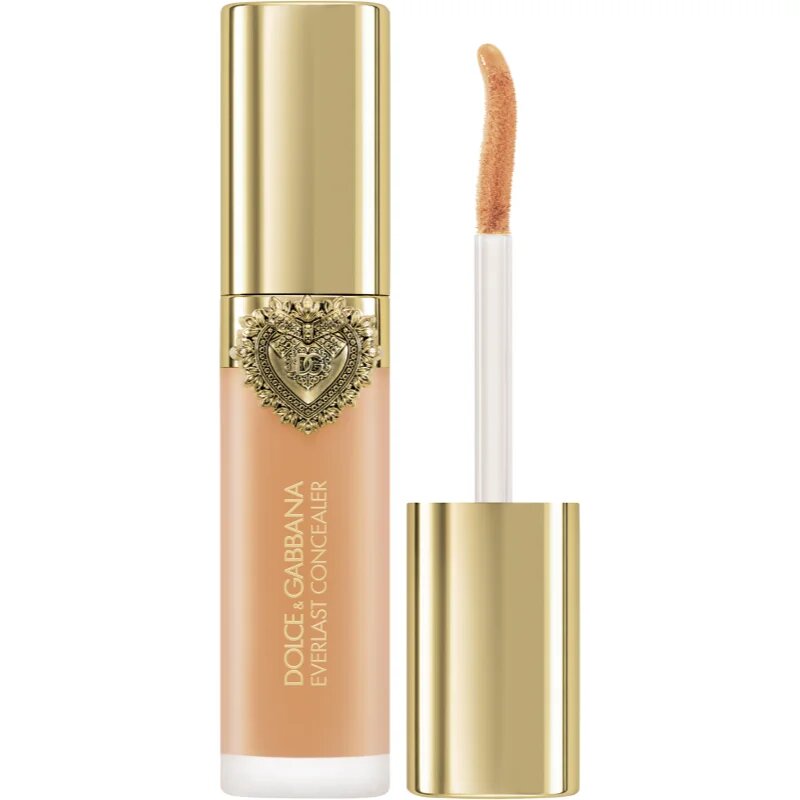 Dolce&Gabbana Everlast Concealer anticearcan cu efect de lunga durata culoare 18 Medium - Corrective Orange Undertones 11 ml